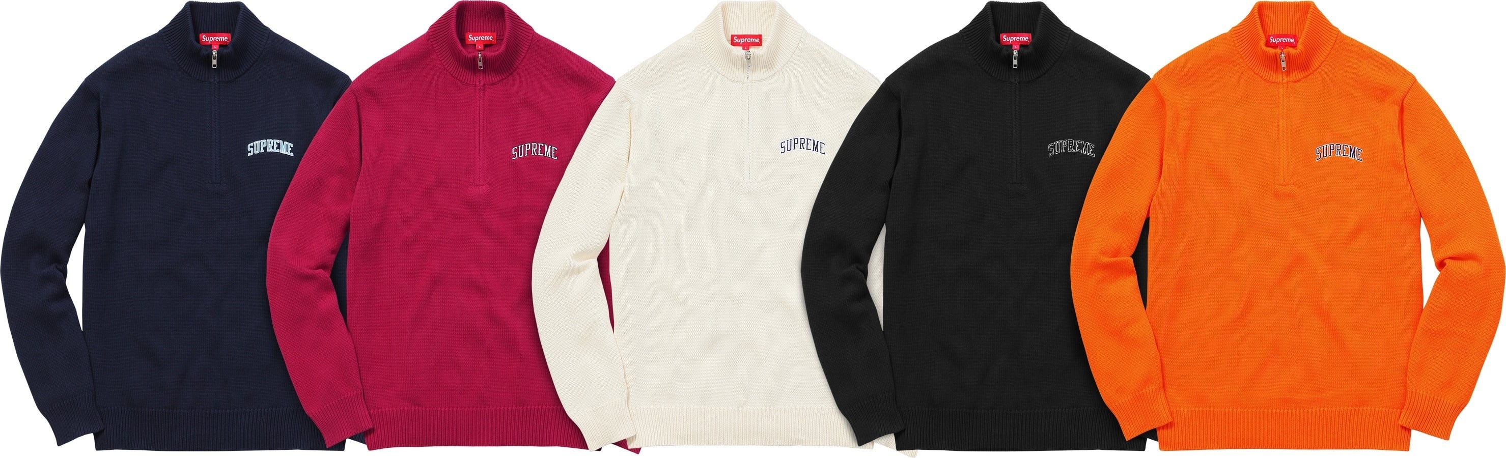 Half Zip Mock Neck Sweater
